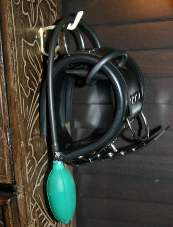 Inflatable sales choke collar